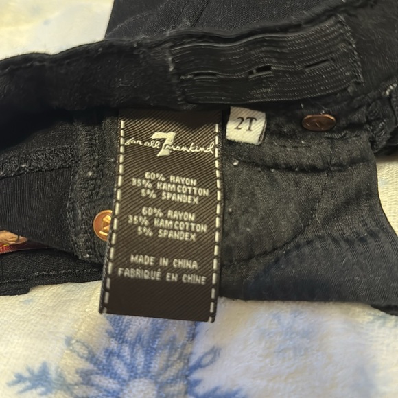 Toddlers Black pants. GC - Picture 3 of 3